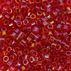 DB2374 Siam Fancy Lined Size 11/0 Miyuki Delica Beads, 50gm bag
