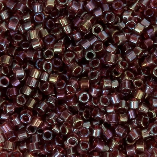 DB2375 Rust Fancy Lined Size 11/0 Miyuki Delica Beads, 5.2gm DB2375 Rust Fancy Lined Size 11/0 Miyuki Delica Beads, 5.2gm
