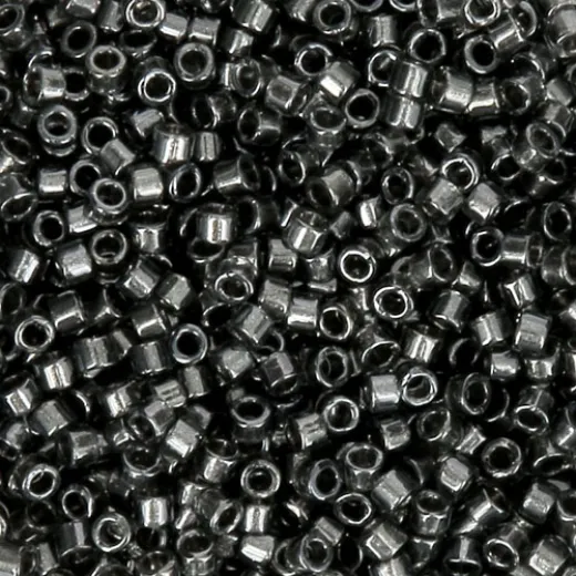 DB2394 Platinum Fancy Lined Size 11/0 Miyuki Delica Beads, 5.2gm DB2394 Platinum Fancy Lined Size 11/0 Miyuki Delica Beads, 5.2gm