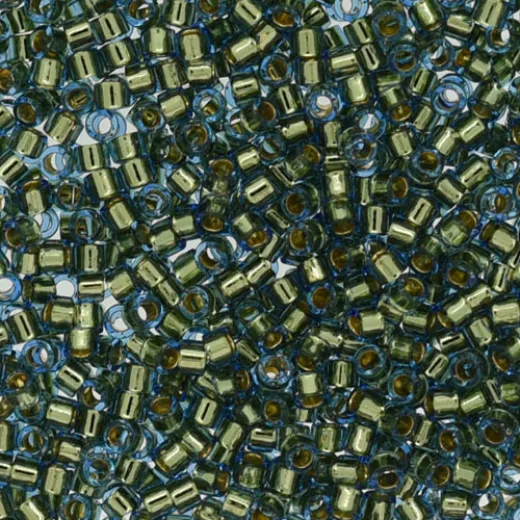DB2523 Gold Plate Lined Dutch size 11/0 Miyuki Delica Beads, 3.3g approx. DB2523 Gold Plate Lined Dutch size 11/0 Miyuki Delica Beads, 3.3g approx.