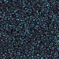 DB0025 Purple AB Metallic, Size 11/0 Miyuki Delica Beads, 5.2g approx.