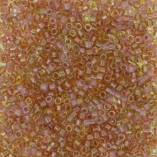 DB0987, Gold Rose Honey, Size 11/0 Miyuki Delica Beads, 5.2g pack DB0987, Gold Rose Honey, Size 11/0 Miyuki Delica Beads, 5.2g pack