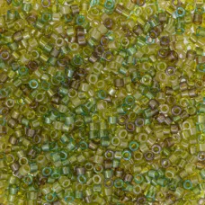 DB0989, Olive Green Forest, Size 11/0 Miyuki Delica Beads, 5.2g pack DB0989, Olive Green Forest, Size 11/0 Miyuki Delica Beads, 5.2g pack