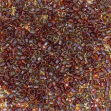 DB0990, Red Olive Mauve, Size 11/0 Miyuki Delica Beads, 5.2g pack DB0990, Red Olive Mauve, Size 11/0 Miyuki Delica Beads, 5.2g pack