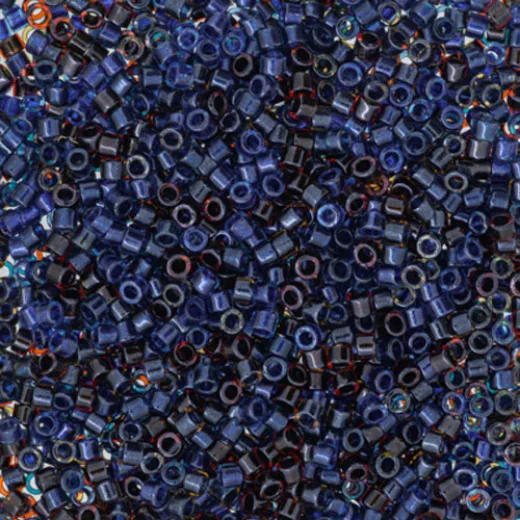 DB0992, Blue Teal Cocoa, Size 11/0 Miyuki Delica Beads, 5.2g pack DB0992, Blue Teal Cocoa, Size 11/0 Miyuki Delica Beads, 5.2g pack
