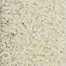 DB2401, Opaque Light Buttercream, Size 11/0 Miyuki Delica Beads, 5.2g pack DB2401, Opaque Light Buttercream, Size 11/0 Miyuki Delica Beads, 5.2g pack