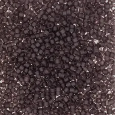 DB2405, Matte Transparent Dark Smoky Amethyst, Size 11/0 Miyuki Delica Beads, 5.... DB2405, Matte Transparent Dark Smoky Amethyst, Size 11/0 Miyuki Delica Beads, 5....