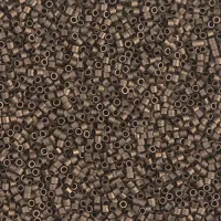 DBS0322 Bronze Matte Metallic, Colour code 322 Size 15/0 Miyuki Delica Beads, 5.2g approx.