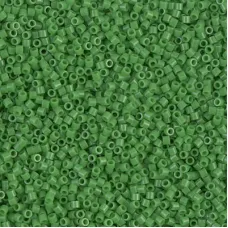 DBS0724  Opaque Pea Green Miyuki 15/0 Miyuki Delica Beads, colour 0724, 5.2g ap...
