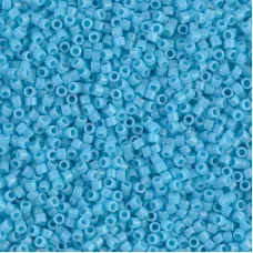 DBS0725  Opaque Light Blue Miyuki 15/0 Miyuki Delica Beads, colour 0725, 5.2g a...