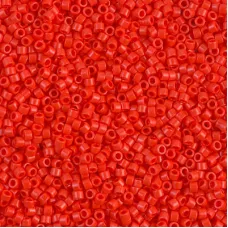 DBS0727  Opaque Light Siam Miyuki 15/0 Miyuki Delica Beads, colour 0727, 5.2g a...