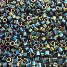 DBS0027 Teal Metallic Luster, Colour code 27 Size 15/0 Miyuki Delica Beads, 5.2g...
