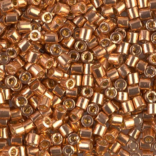 DBL1836 Duracoat Galvanised Muscat size 8/0 Miyuki Delica beads, colour 1836, 5.2g approx. DBL1836 Duracoat Galvanised Muscat size 8/0 Miyuki Delica beads, colour 1836, 5.2g approx.