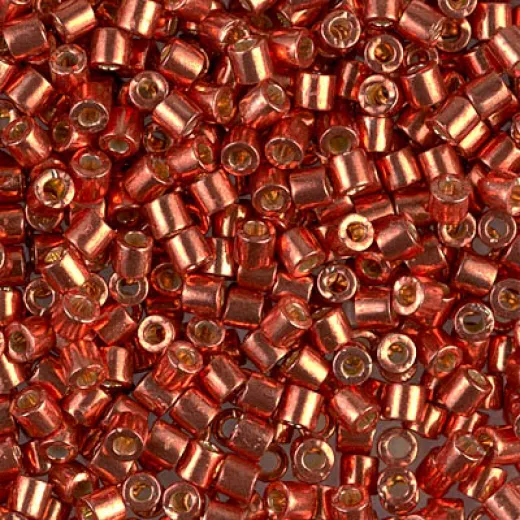 DBL1837 Duracoat Galvanised Pink Blush  size 8/0 Miyuki Delica beads, colour 1837, 5.2g approx.