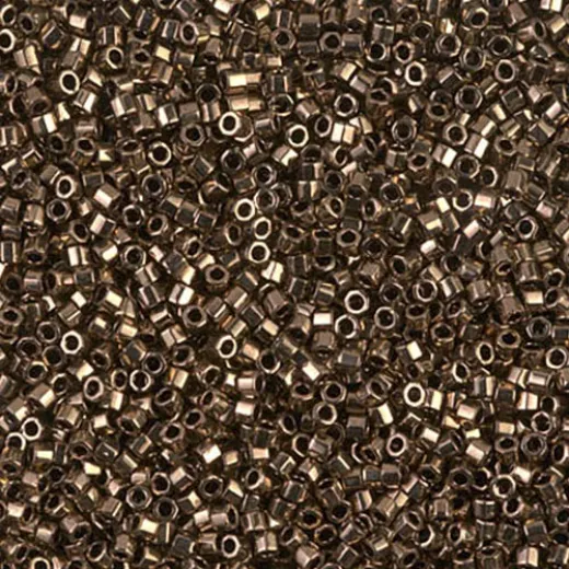 DBMC0022 Bronze Metallic 10/0 Cut Miyuki Delica Beads Colour Code 0022, 5.2gm approx. DBMC0022 Bronze Metallic 10/0 Cut Miyuki Delica Beads Colour Code 0022, 5.2gm approx.