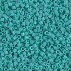 DBM0729 Turquoise Green Opaque, Size 10/0  Miyuki Delica Beads, Colour 729 in 5....