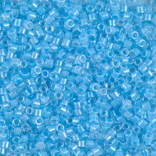 DBM2039 Miyuki  Miyuki Delica Beads - Size 10/0 - Luminous Ocean Blue, col. 2039 - 5.2grms