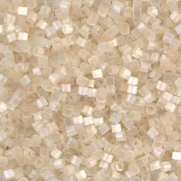 DBM0673 Antique Ivory Silk Satin, Size 10/0  Miyuki Delica Beads, Colour 673 - Approx. 5.2g