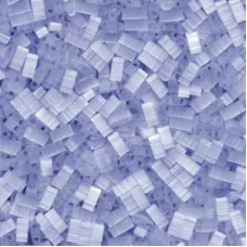 Silk Pale Blue Miyuki Half TILA Beads, Colour 2562, 5.2g appx.