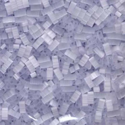 Silk Pale Light Lavender Miyuki Half TILA Beads, Colour 2563, 5.2g appx.