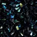 Black AB Half Tila Beads, colour 4555, 5.2gm approx. Black AB Half Tila Beads, colour 4555, 5.2gm approx.