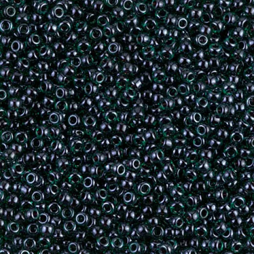 Ruby Lined emerald Luster Miyuki Size 8/0 seed beads, Colour 0362, 22gm Ruby Lined emerald Luster Miyuki Size 8/0 seed beads, Colour 0362, 22gm