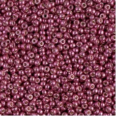 Galvansied Magenta Dyed Duracoat, Colour 4219, Miyuki 11/0, 22g approx.