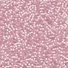 Semi Matte Pale Pink Lined Crystal, colour 1923, Miyuki 11/0, 22g approx.