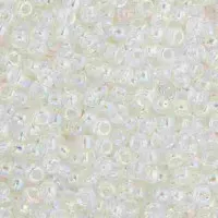 Crystal AB  Colour -0250 Miyuki 15/0 Seed Beads, 100g Wholesale Pack