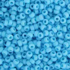 Lt. Blue Opaque  Colour -0413 Miyuki 15/0 Seed Beads, 8.2gm apprx.