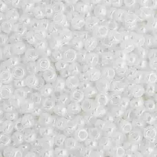 White Pearl Opaque Luster  Colour -0420 Miyuki 15/0 Seed Beads, 8.2gm apprx.