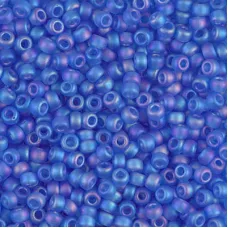 Miyuki Size 8/0, Matte Sapphire Transparent AB, 22g, Colour 0150FR