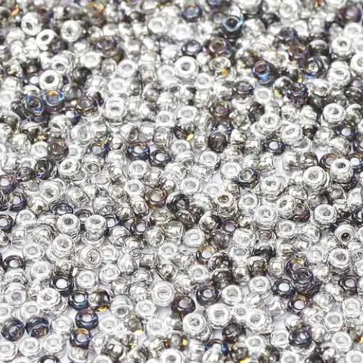 Crystal Bermuda Blue, Miyuki 11/0 Union Seed Beads, Colour 55012, Approx. 22g