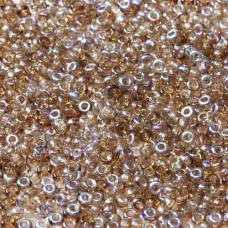 Crystal Brown Rainbow, Miyuki 11/0 Union Seed Beads, Colour 55019, Approx. 22g