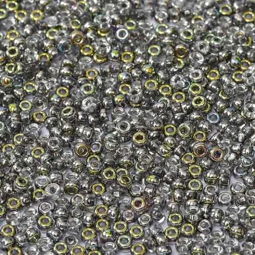 Crystal Vitrail, Miyuki 11/0 Union Seed Beads, Colour 55008, Approx. 22g Crystal Vitrail, Miyuki 11/0 Union Seed Beads, Colour 55008, Approx. 22g