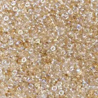 Crystal Lemon Rainbow, Miyuki 11/0 Union Seed Beads, Colour 55021, Approx. 22g