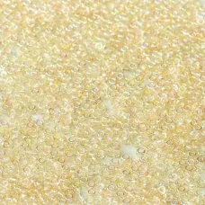 Crystal Yellow Rainbow, Miyuki 11/0 Union Seed Beads, Colour 55018, Approx. 22g
