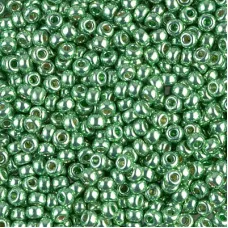 Mint Green Duracoat Galvanized Size 8/0 seed beads,, Colour 4214, 22gm