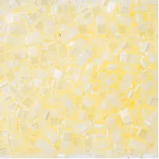 Butter Cream Ceylon Miyuki Half TILA Beads, Colour 0513, 5.2g appx.