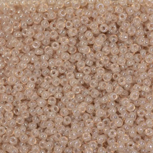Jasmine Translucent Miyuki 11/0 Seed Beads, Approx 22g, Colour 2370 Jasmine Translucent Miyuki 11/0 Seed Beads, Approx 22g, Colour 2370