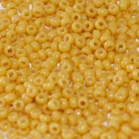 Opaque Banana Duracoat Miyuki size 8/0 seed beads, colour 4452, 22g 