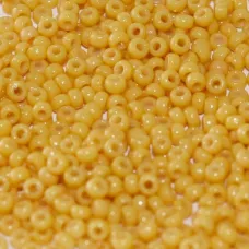 Opaque Banana Duracoat Miyuki size 11/0 seed beads, colour 4452, 22g 