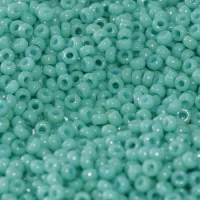 Opaque Sea Opal Duracoat Miyuki Seed Beads, Colour 4475, 100g approx.