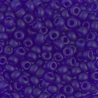 Cobalt Matte Transparent  Miyuki 6/0 Seed Beads, 250g approx. colour 0151F