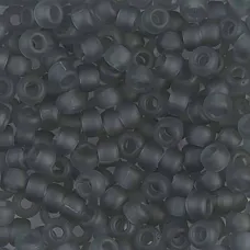 Miyuki Size 6 Seed Beads, Matte Transparent Grey, Colour 0152F, 250g approx. Who...