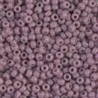 Bulk Bag Opaque Mauve Miyuki 6/0 Seed Beads, 250g, Colour 0410