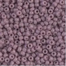 Bulk Bag Opaque Mauve Miyuki 6/0 Seed Beads, 250g, Colour 0410