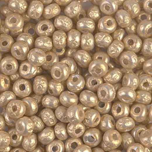 Antique Gold Baroque Pearl Miyuki 6/0 Beads, Colour 3953, 5g approx. Antique Gold Baroque Pearl Miyuki 6/0 Beads, Colour 3953, 5g approx.