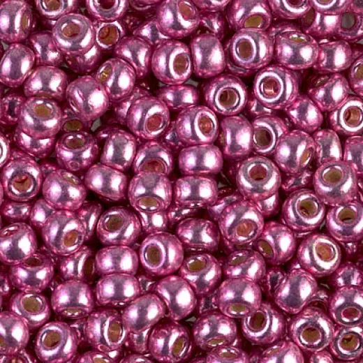 Duracoat Galvanised Hot Pink Miyuki size 6/0 Colour 4210, 20g approx. Duracoat Galvanised Hot Pink Miyuki size 6/0 Colour 4210, 20g approx.