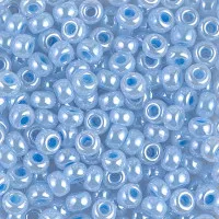 Sky Blue Ceylon Miyuki size 6/0 Colour  0524, 20g approx.